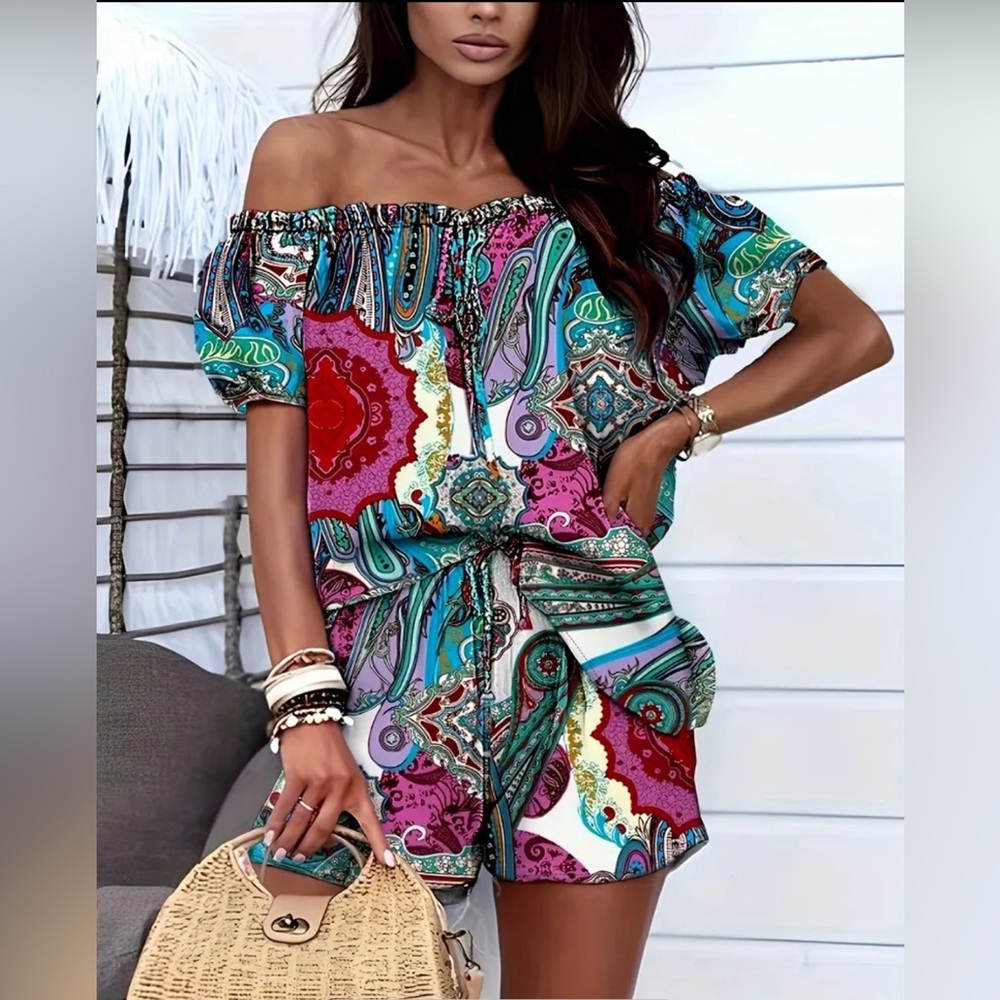 2 piece short set